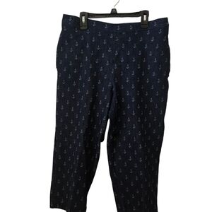 Alfred Dunner Dark Blue Denim Pants